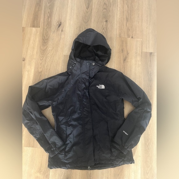 The North Face Woman’s HyVent Jacket, Removable Hood, Vintage- USED - Picture 1 of 13